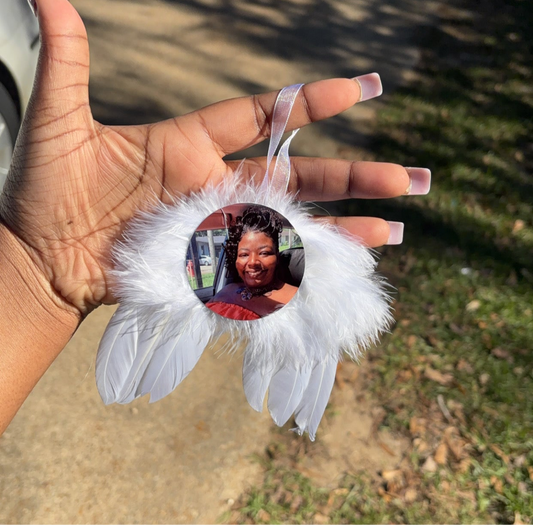 Angel with Wings Ornament